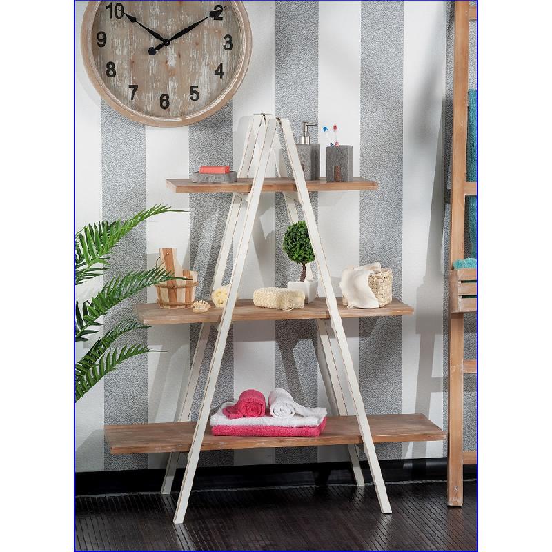 MENSOLIERA IN LEGNO 3 RIP. 99X42XH116CM