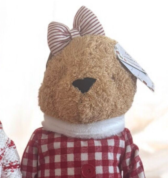 Orsacchiotta donna teddy alzato varie altezze