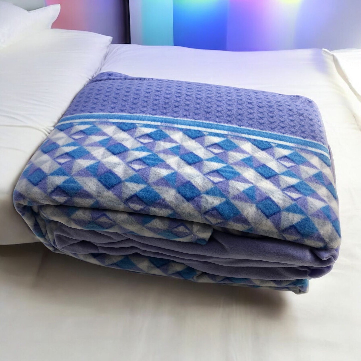 Completo letto in pile matrimoniale OCEAN