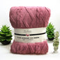 Plaid matrimoniale - Rosa antico