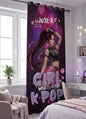 TENDA STAMPA DIGITALE COPRENTE K-POP 140x290cm - Viola e rosa
