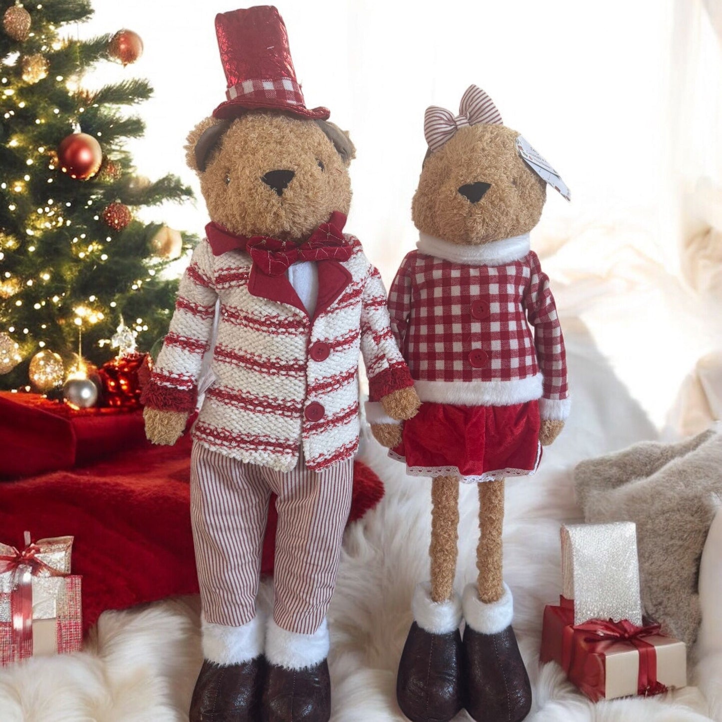 Orsacchiotto uomo teddy alzato decorativi