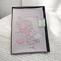 copertina carrozzina ricamata luna rosa-SKU0015