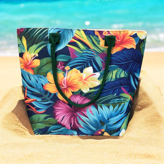 Borsa mare in tessuto - HELLO SUMMER - BRAZIL-SKU0775