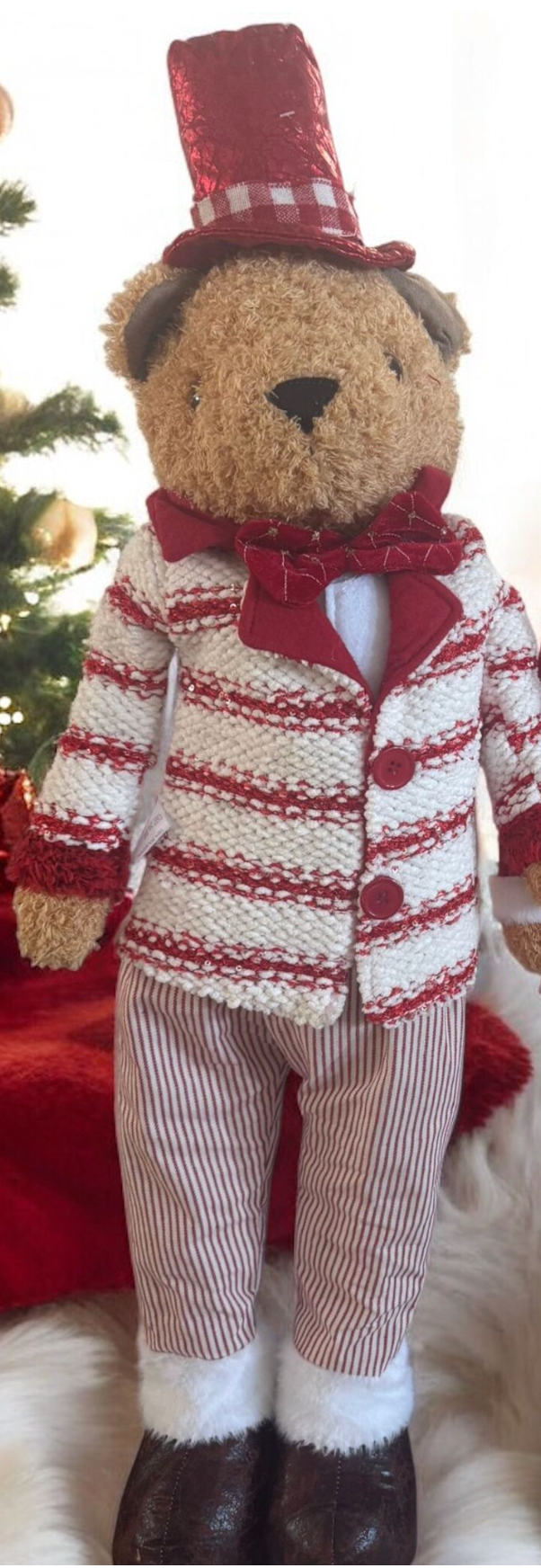 Orsacchiotto uomo teddy alzato decorativi