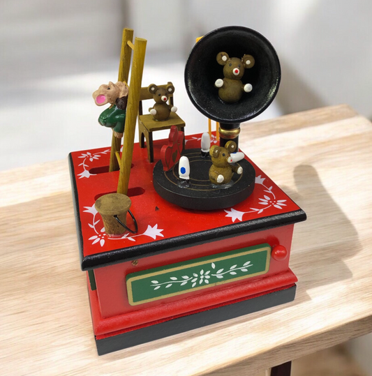 Decorazione natalizia: ceramica CARILLON MUSICA 25CM