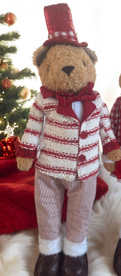 Orsacchiotto uomo teddy alzato decorativi