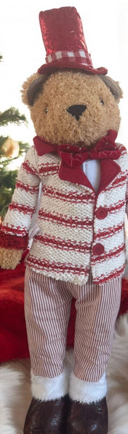 Orsacchiotto uomo teddy alzato decorativi