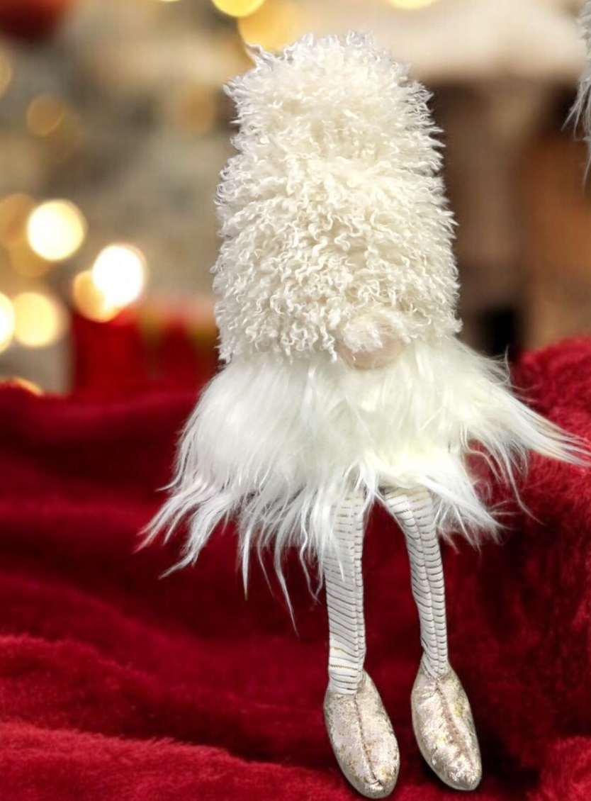 Gnomo peluche natalizio decorativo varie misura 40cm e 30cm