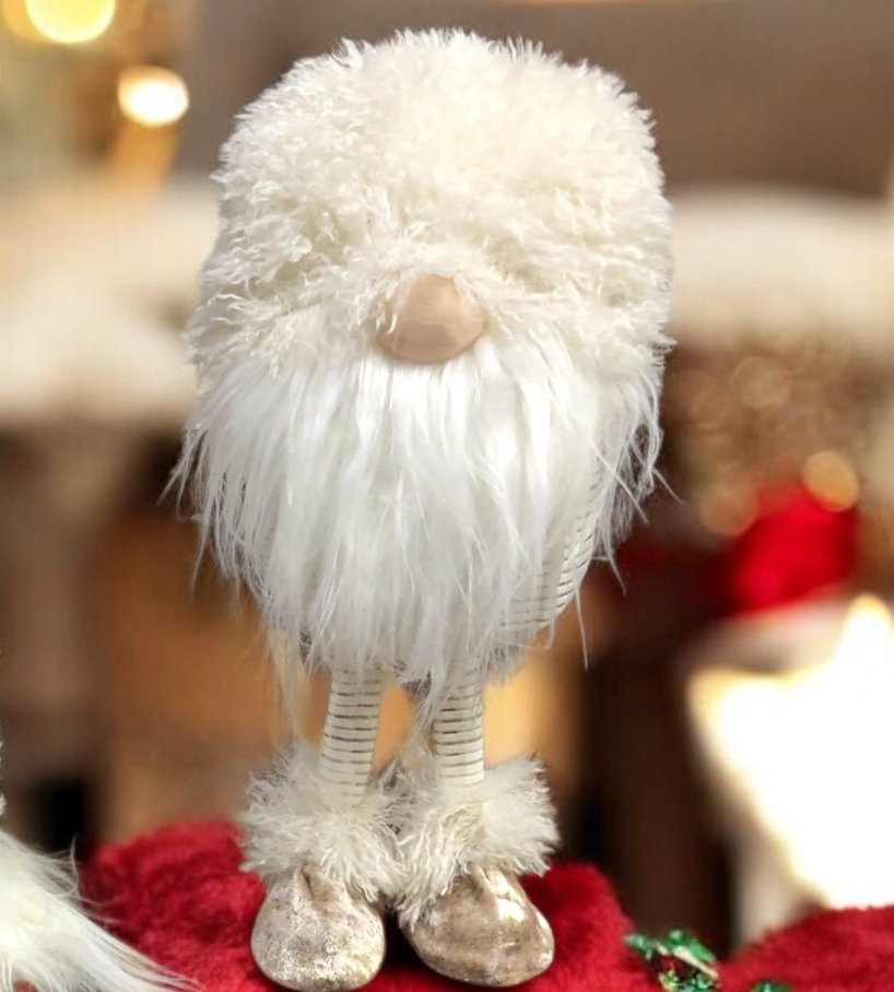 Gnomo peluche natalizio decorativo varie misura 40cm e 30cm