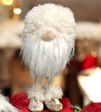 Gnomo peluche natalizio decorativo varie misura 40cm e 30cm