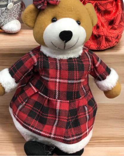 Fermaporte natalizi: Gatto - Pupazzo di neve - Fatina - Gnomo bianco - Orsacchiotta